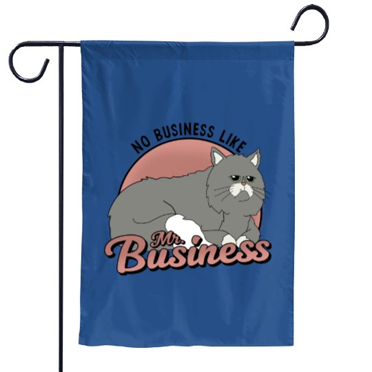 bobs burgers no business like mr business Garden Flags