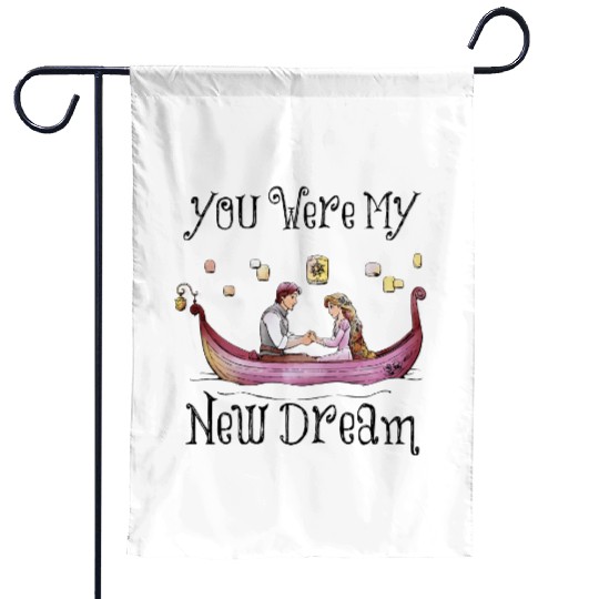 Vintage Disney Tangled Rapunzel You Are My Dream Garden Flags