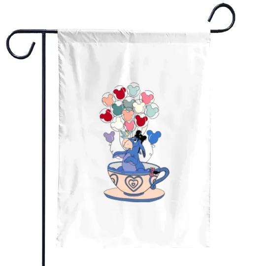 Vintage Disney Eeyore Garden Flags