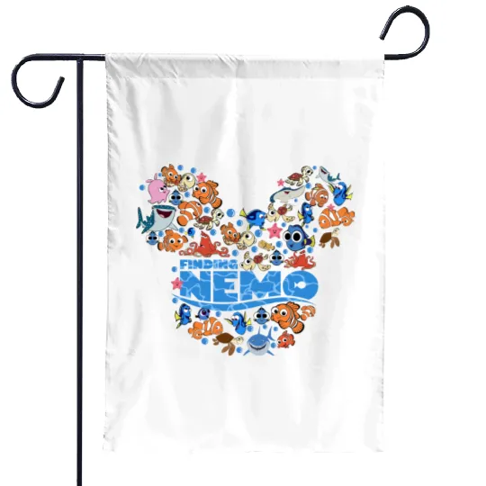 Finding Nemo Garden Flags, Disney Nemo Garden Flags, Nemo Garden Flags, Disney Cruise Garden Flags, Nemo Character Garden Flags