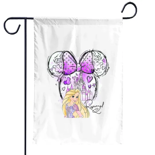 Princess Rapunzel Tank, Princess Garden Flags, Rapunzel Tank, Disney Rapunzel Garden Flags