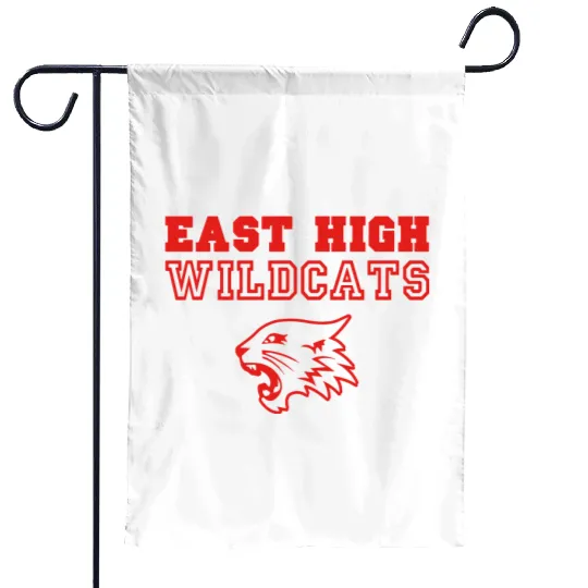 Disney Channel High School The Series Wildcat East High Garden Flags, Magic Kingdom WDW Unisex