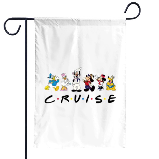 Disney Cruise Garden Flags, Magic Cruise Garden Flags, Disney Cruise Trip 2023