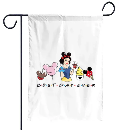 Snow White Garden Flags, Disney Snow White, Princess Snow White Garden Flags