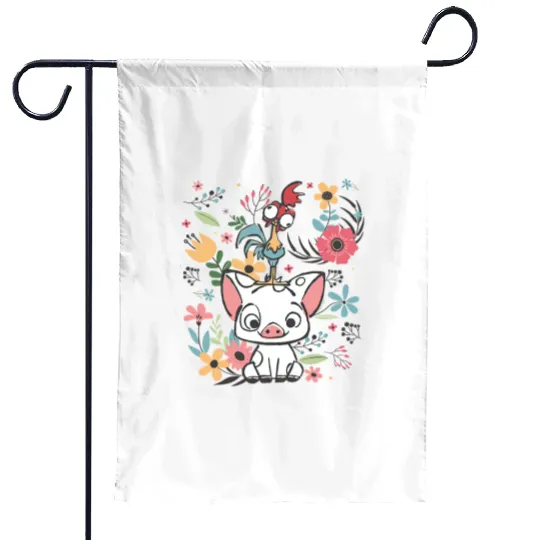 Disney Moana Garden Flags, Disney Moana