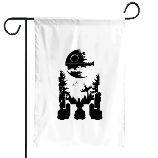 Disney STAR WARS R2D2 Garden Flags