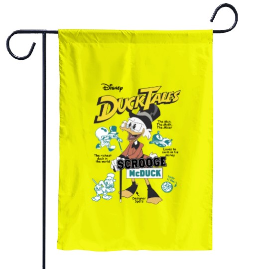Disney DuckTales Scrooge McDuck Comic Cover Garden Flags, DuckTales Garden Flags
