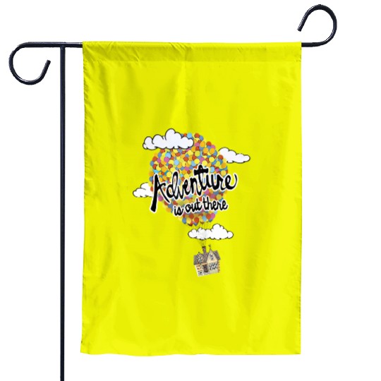 Adventure Is Out There Up Disney Garden Flags, Disney UP Garden Flags