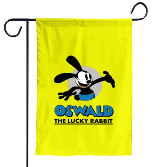 Disneyy Oswald the Lucky Rabbit Garden Flags