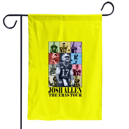 Discover Josh Allen The Eras Tour Garden Flags, Josh Allen Garden Flags, America Football Garden Flags