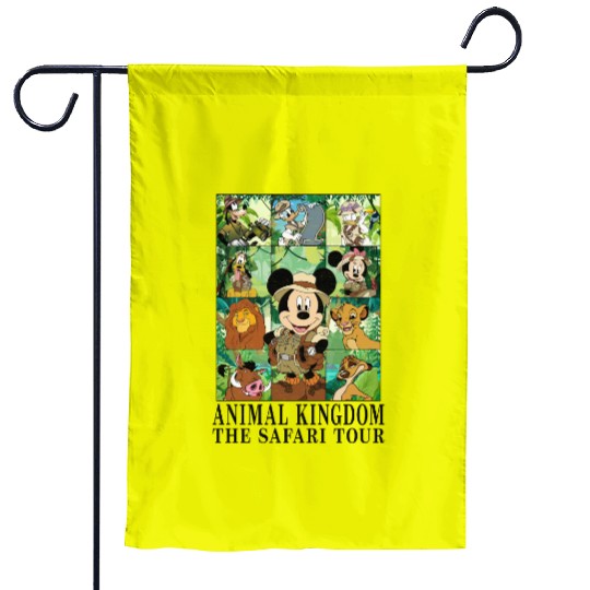 Disney Animal Kingdom The Safari Tour Garden Flags, Safari Family Matching