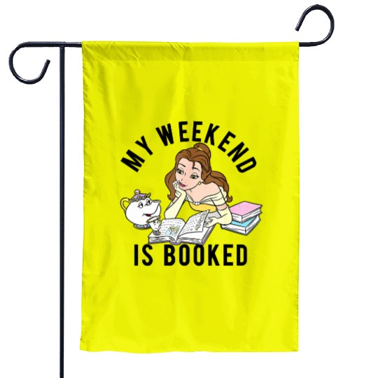 Disney Beauty And The Beast Belle My Weekend Is Booked Garden Flags