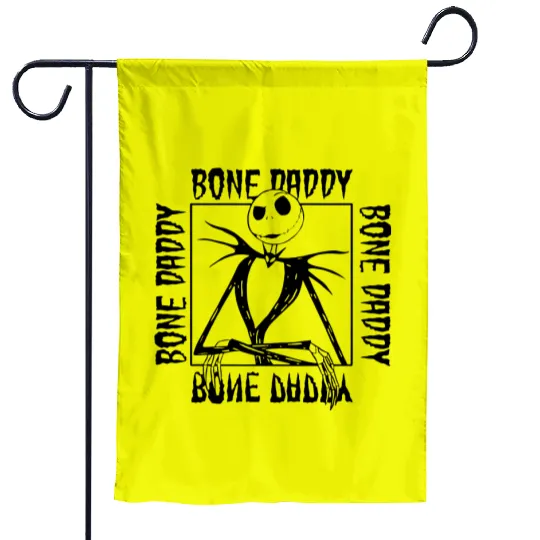 Jàck skèllington, Jàck skèllington halloweeen, Jàck skèllington merch , Jàck skèllington disnèy, Jàck skèllington logo Garden Flags