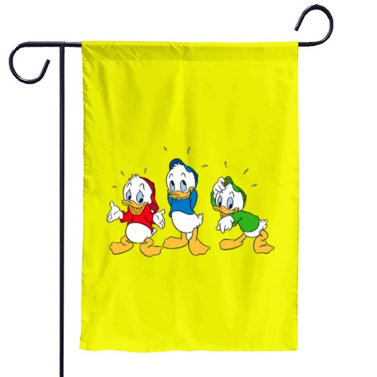 Disney DuckTales Garden Flags, Disney Huey, Dewey, and Louie Garden Flags