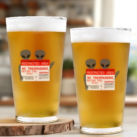 Greys Area 51 Glass Cups