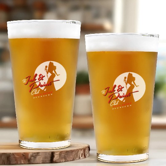 Ink and Paint Club Glass Cups