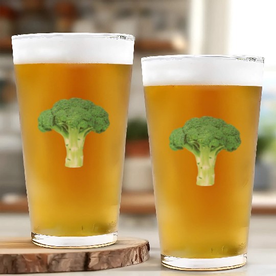 Broccoli Glass Cups