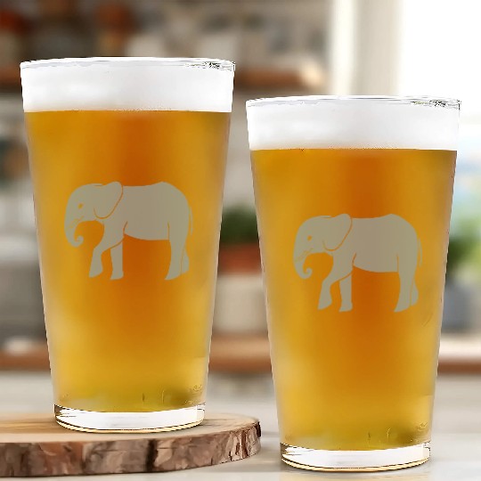 Elephant Glass Cups