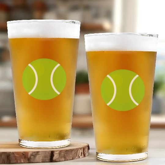 tennis ball Glass Cups