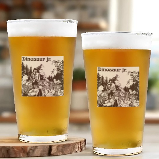 Dinosaur Jr. Glass Cups