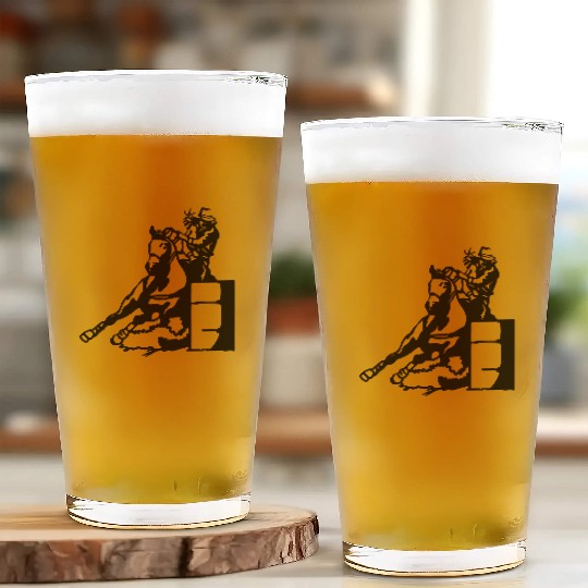 Barrel racing Glass Cups