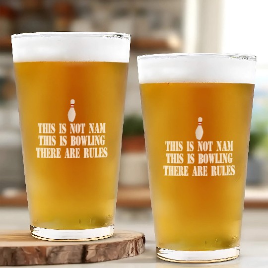 The Big Lebowski Quote Glass Cups