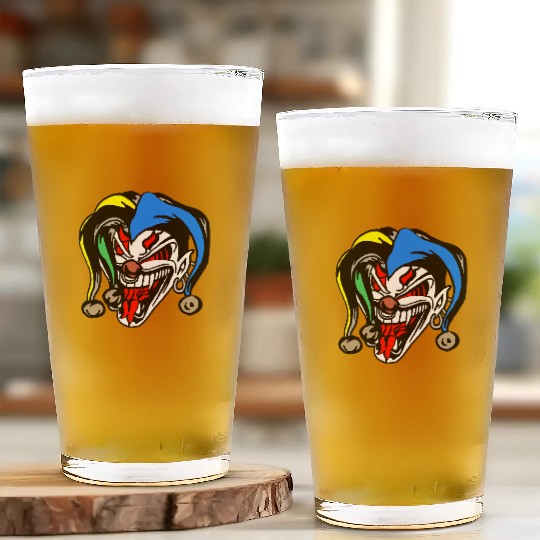 Devil Card Glass Cups