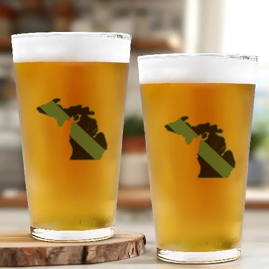 Game Warden CBP Michigan Border Patrol Park Ranger Glass Cups