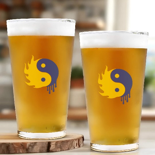 Ying Yang Glass Cups