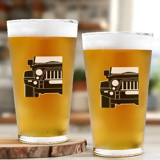 jeep wrang Glass Cups