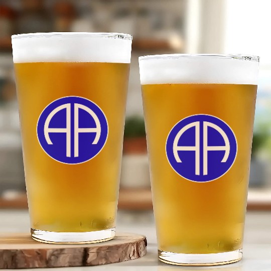 Us army 82nd airborne Glass Cups