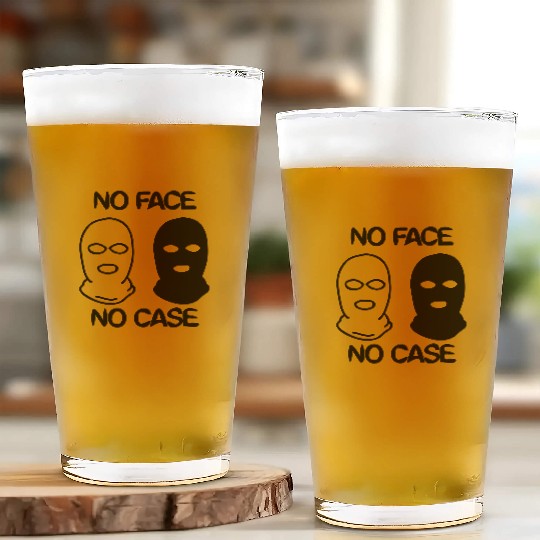 no face no case Glass Cups
