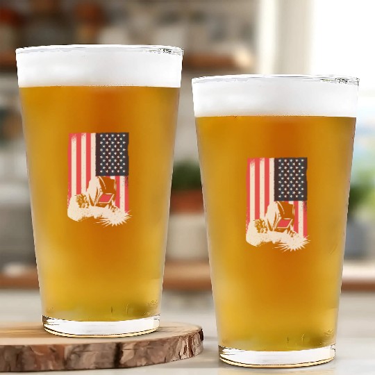 American Flag Welding Helmet Gift Cute Welder Glass Cups