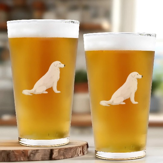 Great Pyrenees Glass Cups