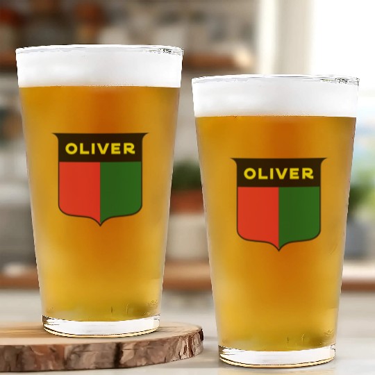 Oliver farm RED Green Glass Cups