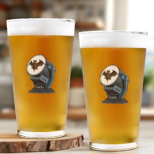 Animals Bat Job Glass Cups