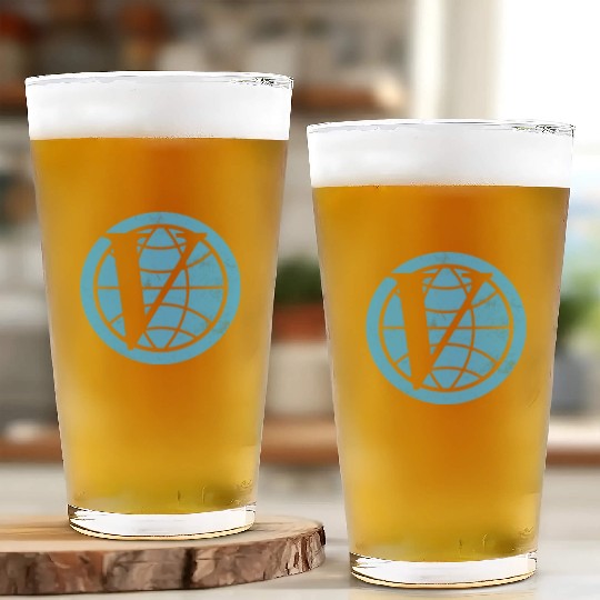 Venture Industries logo The Venture Bros Glass Cups