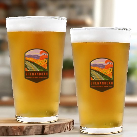 Shenandoah National Park Glass Cups