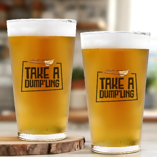 Dumpling Asian Food Chinese Food Fan Glass Cups