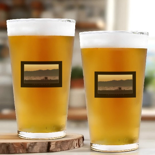 Venice Beach California Sunset Glass Cups