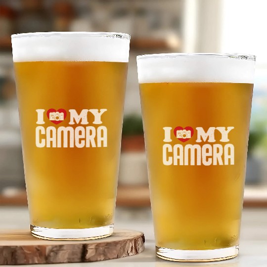 Photography Camera Lens I Love My Glass Cups