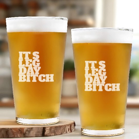 leg day gym Glass Cups