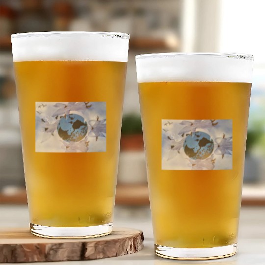 Blue Mountain Glass Cups
