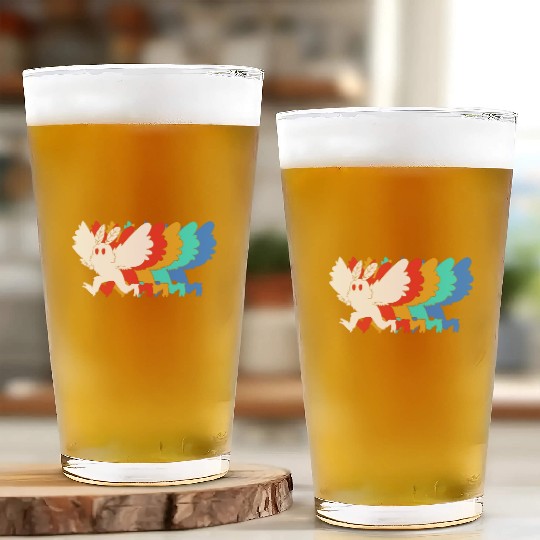 Cryptozoologist Cryptid Mothman Glass Cups