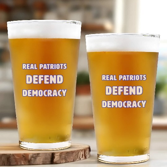 DEMOCRACY 3 Glass Cups