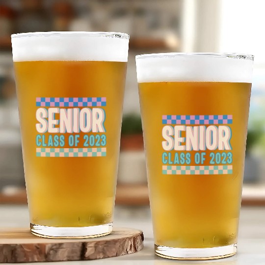 Graduation Glass Cups, Senior Class Of 2023 Gift End