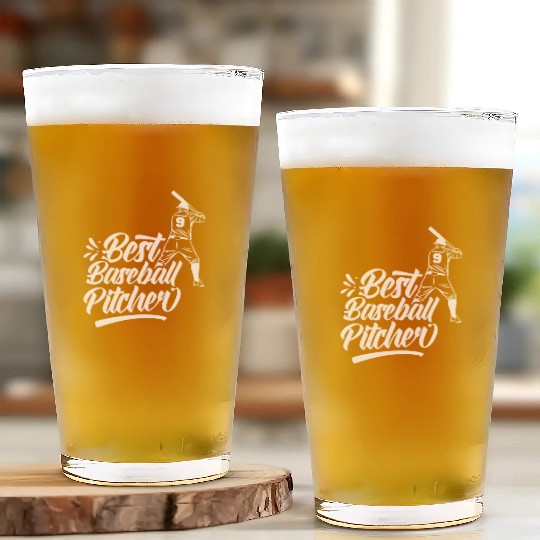 Best Baseball Pitcher Ever Player Sayings Hobby Glass Cups