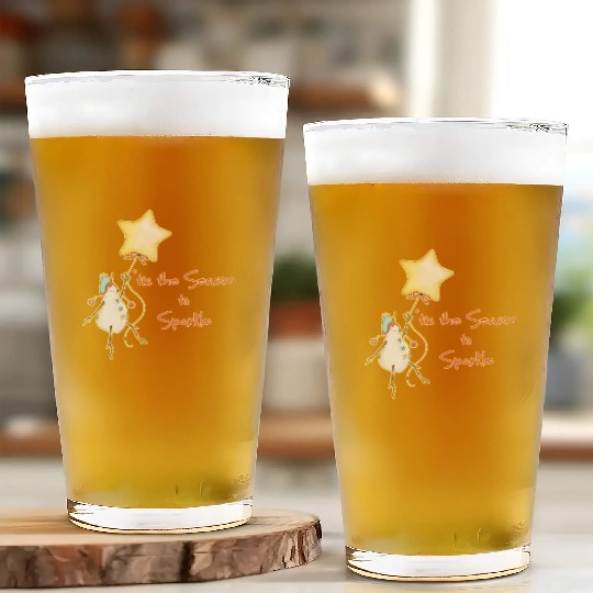 'tis the season to sparkle Glass Cups