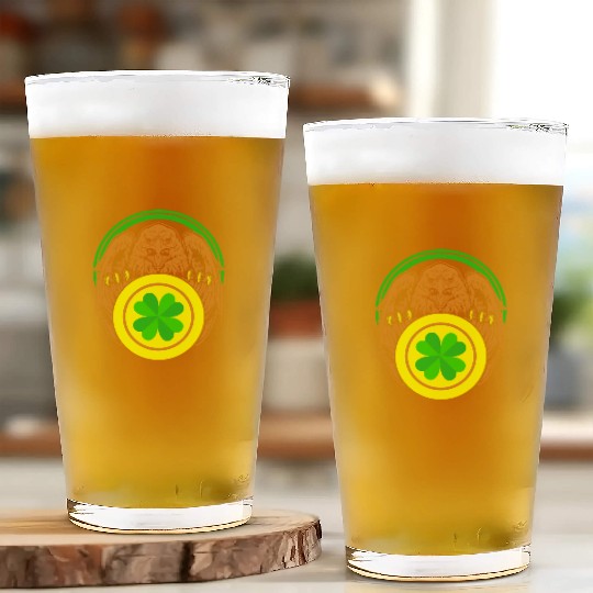 Shenanigan Shamrock St. Patricks Day Irish Pride Glass Cups