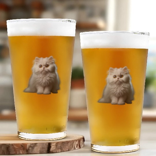 Persian Cat - A Sweet Gift Idea For All Cat Glass Cups